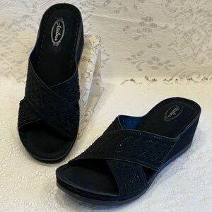 Floral Bohemian Art Deco Inspired Sandals